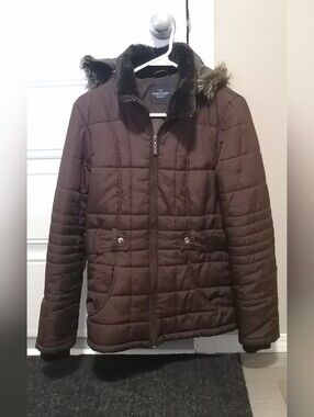 Women Brown Fall/Winter Coat size M